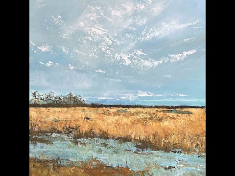 Still Waters - Low country marsh painting by Filomena Booth
