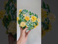 Yellow Mix Dahlia Wish bowl