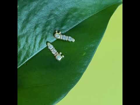 caterpillar stud earrings1
