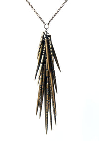 Bronze Spire Necklace