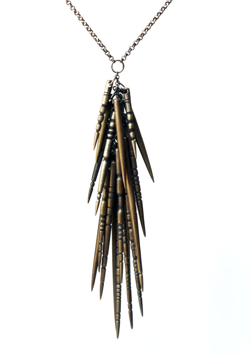 Bronze Spire Necklace