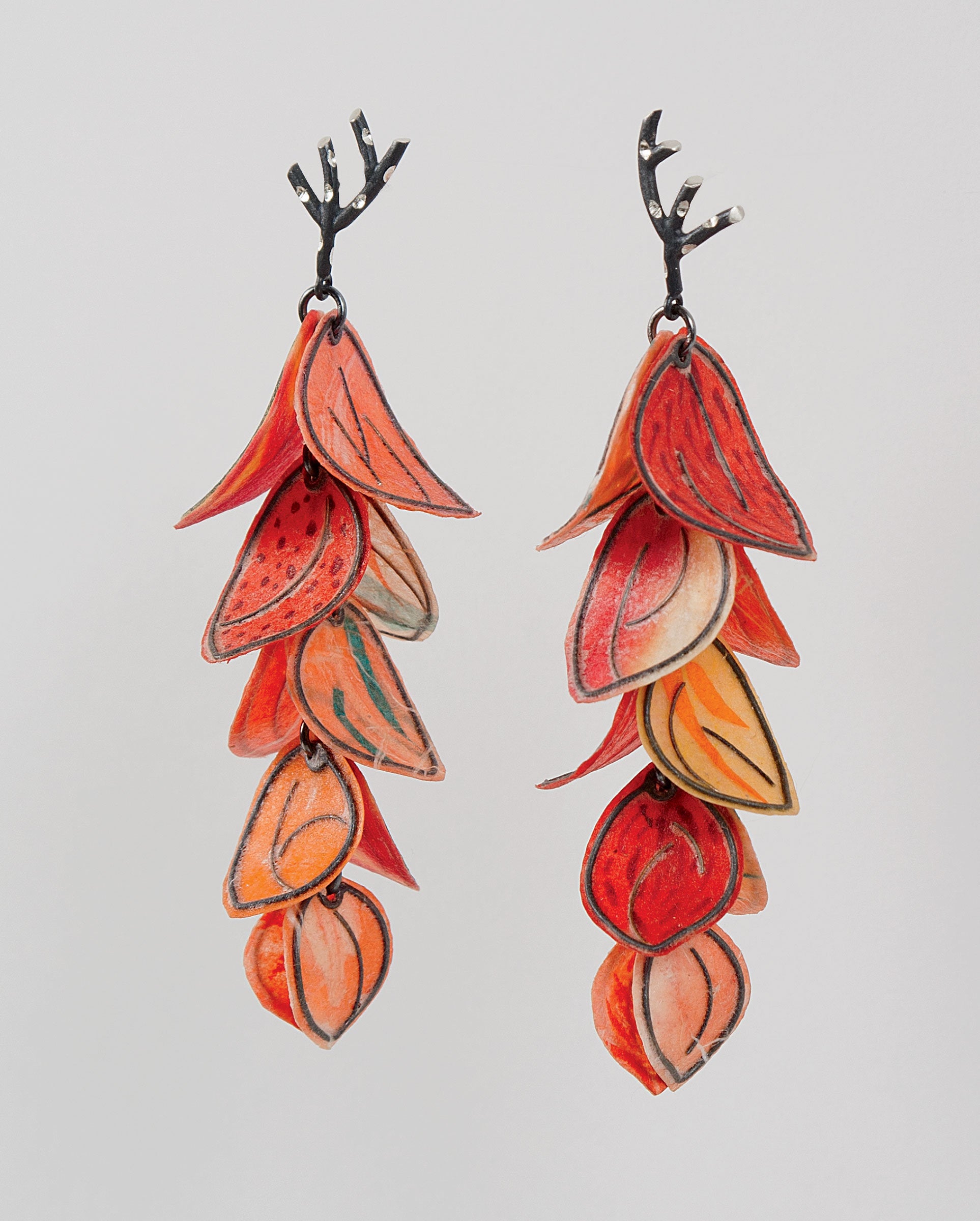 Upturned Petal Blossom Earrings