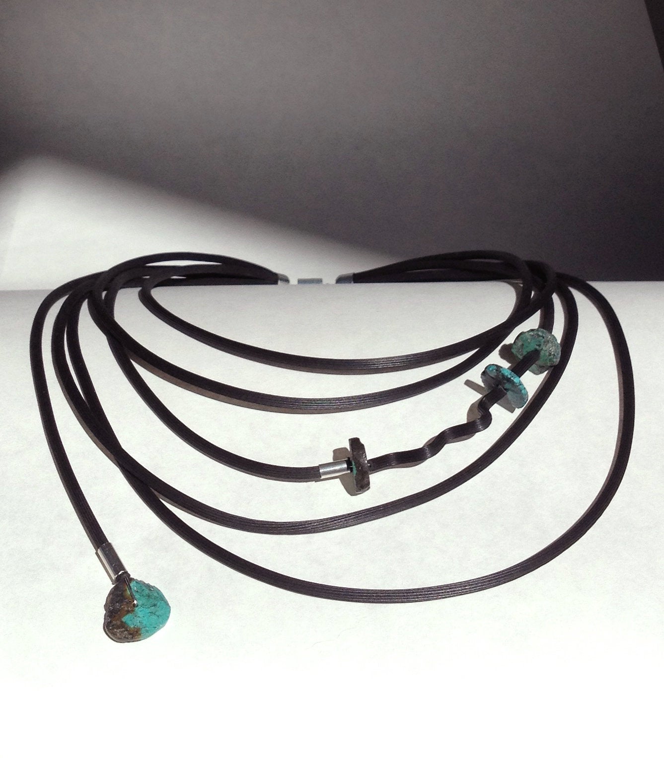 Turquoise with a Little Twist Necklace