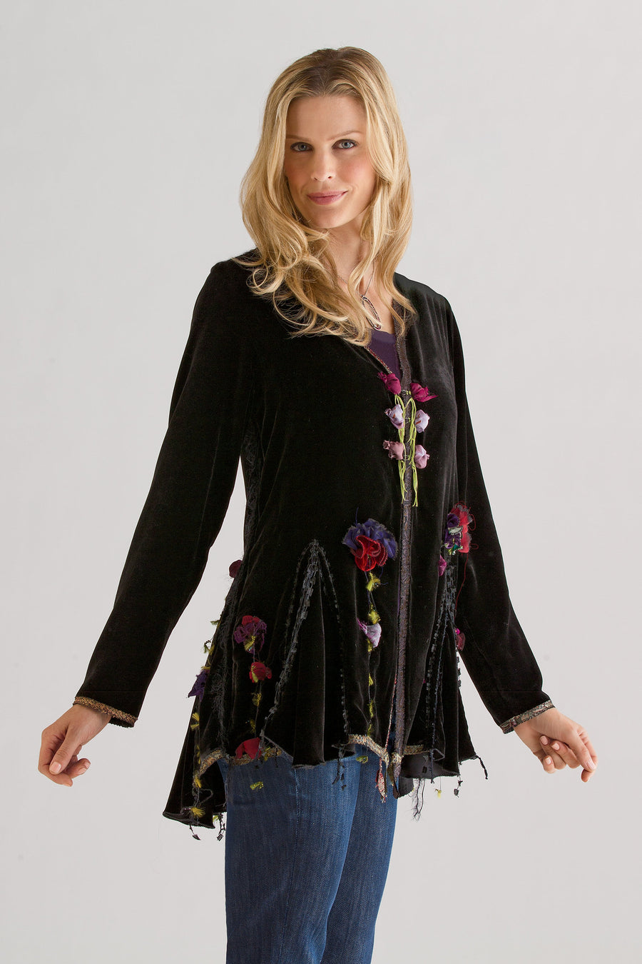 Velvet Canterbury Bells Jacket