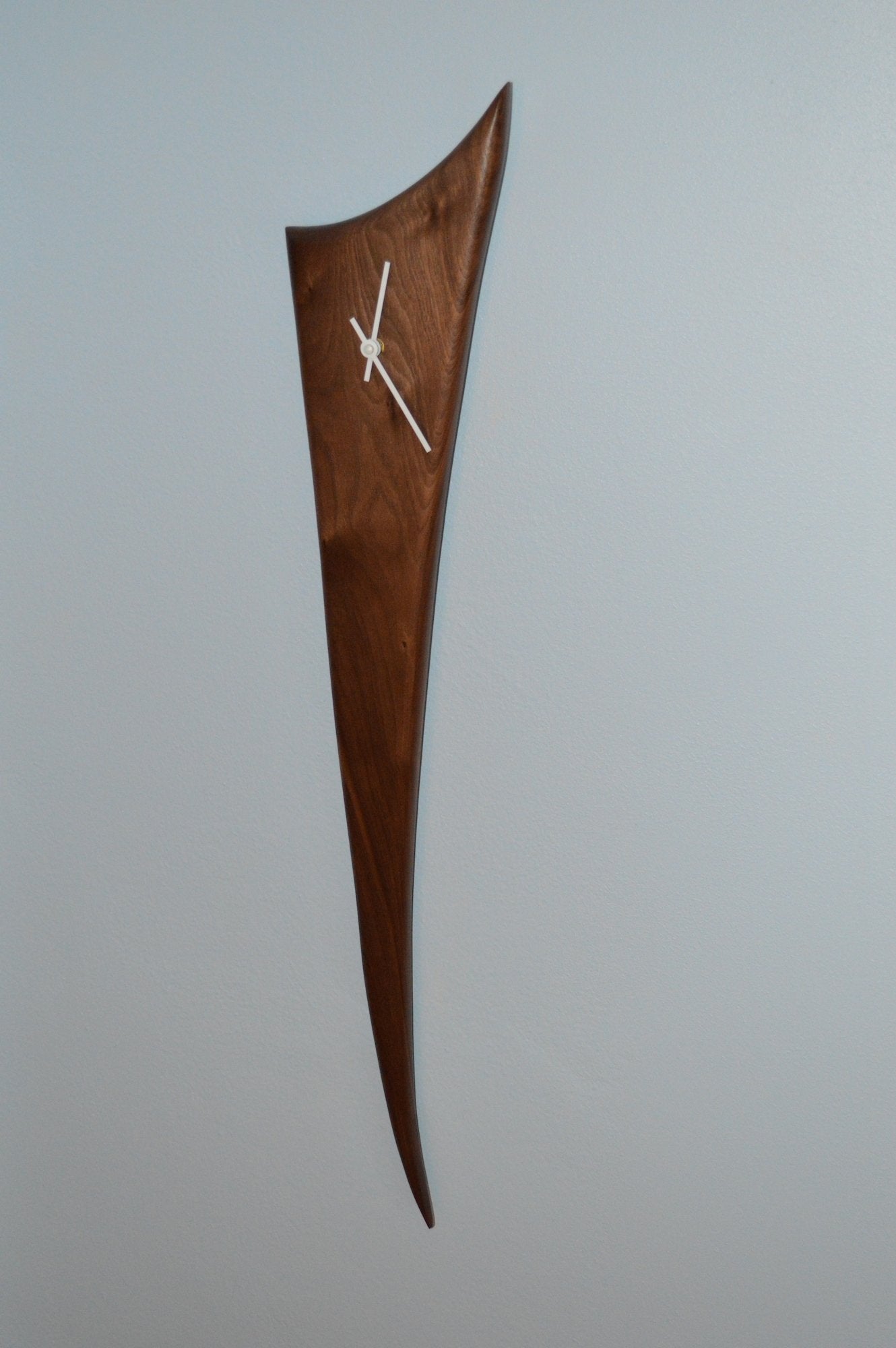 Walnut Stake Clock