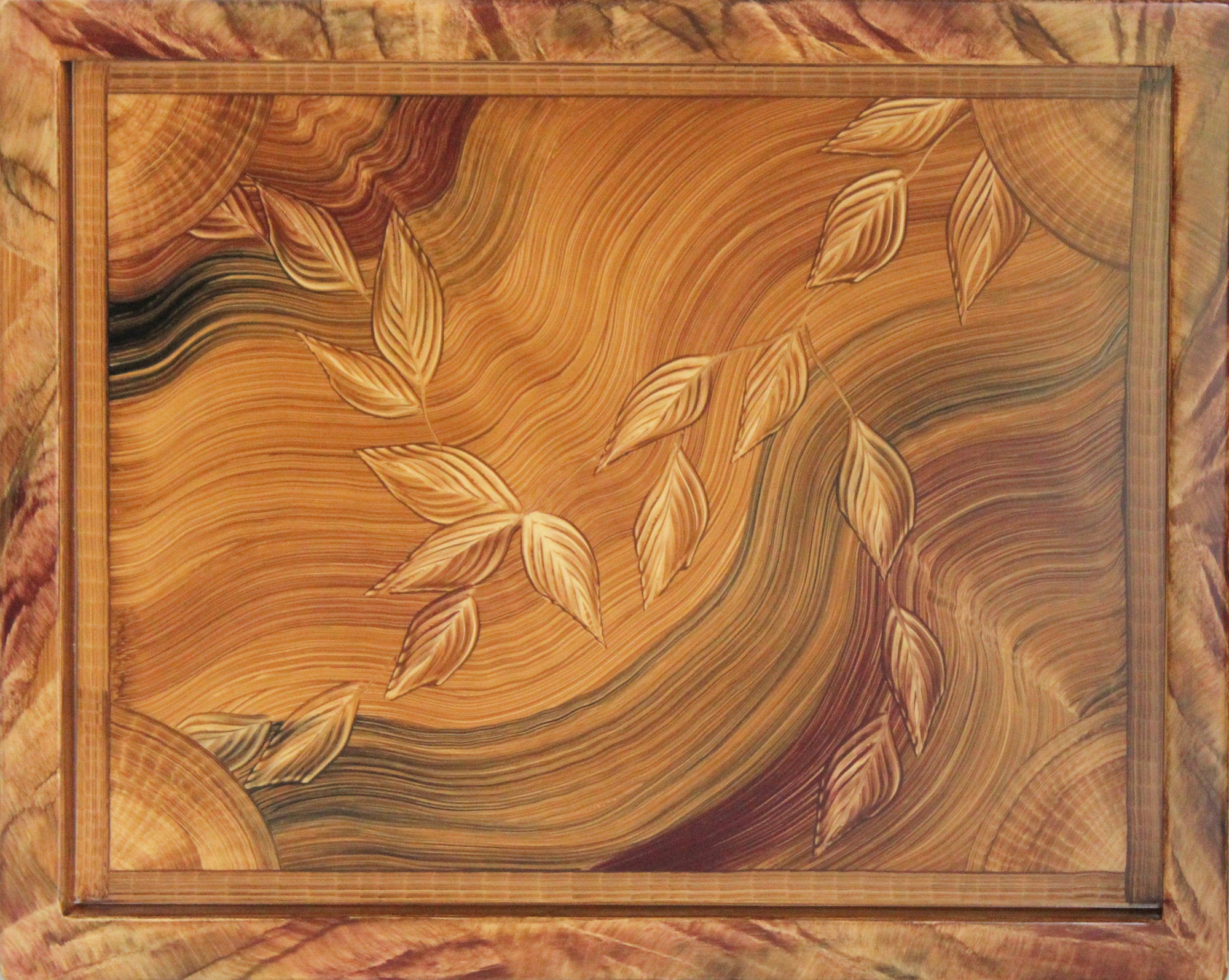 Honey Burl Vine Tray