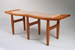 Still Pond Bench For Two by Richard Laufer (Wood Bench)