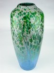 Afton Mountain Summer by Daniel Scogna (Art Glass Vase)