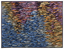 Reflecting Sea IV by Tim Harding (Fiber Wall Hanging)