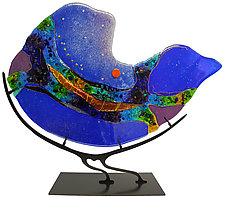 Nautilus by Karen Ehart (Art Glass Sculpture)