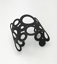Circles Cuff by Melissa Stiles (Steel Bracelet)