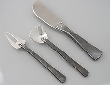 Hor d'Oeuvre Set | Craftsman Style by Nicole and Harry Hansen (Metal Serving Utensil)