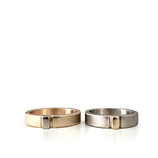 Uno Band in 14k Recycled Gold by Jenny Windler (Gold Ring)