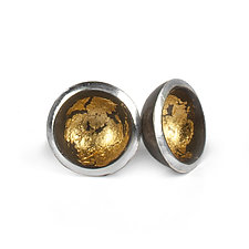 Acacia Studs by Emily Hunziker Phillips (Gold & Silver Earrings)