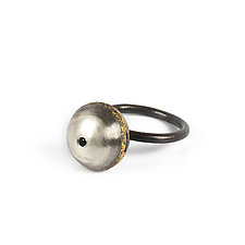 Acacia Pod Statement Ring by Emily  Hunziker Phillips (Gold & Silver Ring)