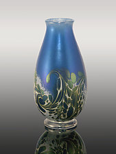 Ocean Wave Vase by Orient & Flume Art Glass (Art Glass Vase)