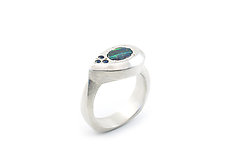 Drop Ring by Jill Baker Gower (Jewelry Rings)
