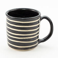 Sgraffito Mugs by Larry Halvorsen (Ceramic Mug)