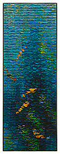 Koi Shimmer Banner by Tim Harding (Fiber Wall Hanging)