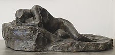 Reclining Study II by Gerald Siciliano (Bronze Sculpture)