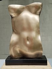 Torsolino Satin by Gerald Siciliano (Bronze Sculpture)