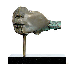 Frammento Marrone (Sara) by Gerald Siciliano (Bronze Sculpture)