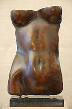 Torsolino: Brown Patina Finish by Gerald Siciliano (Bronze Sculpture)