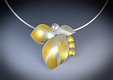 In Bloom Necklace by Judith Neugebauer (Gold & Silver Necklace)