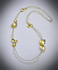 Five Elements Necklace by Judith Neugebauer (Gold & Silver Necklace)