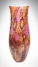 Impressionist Murrini Vase VIII by Robert Dane (Art Glass Vessel)