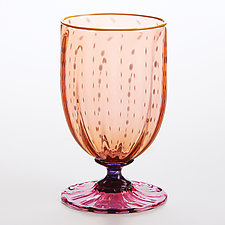 Tutti Frutti Water Glasses III by Robert Dane (Art Glass Drinkware)