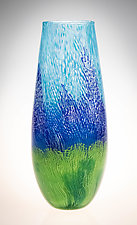 Impressionist Murrini Vase VI by Robert Dane (Art Glass Vase)