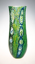 Impressionist Murrini Vase II by Robert Dane (Art Glass Vase)