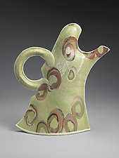 Ring Series Teapot by Kaete Brittin Shaw (Ceramic Teapot)