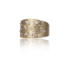18k Gold Ice Ring by Elizabeth Garvin (Gold, Silver & Stone Rings)