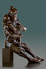 Mother and Child by Dina Angel-Wing (Bronze Sculpture)