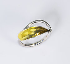 Closed Vine Ring by Nancy Linkin (Gold & Silver Ring)