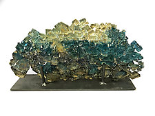 Dreamscape 139 by Mira Woodworth (Art Glass Sculpture)