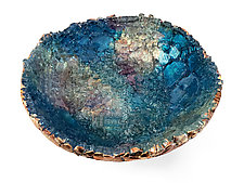 Harbor Vessel by Mira Woodworth (Art Glass Bowl)