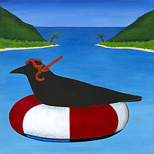 Hawaiian Holiday by Kamilla White (Acrylic Painting)