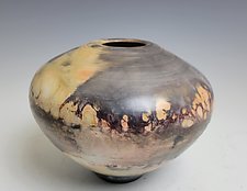 Storm Cloud Vessel by Judith Motzkin (Ceramic Vessel)