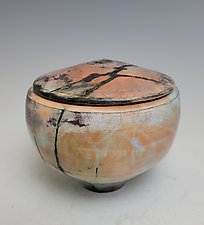 Keepsake Urn by Judith  Motzkin (Ceramic Memorial Urn)