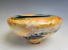 Cut Rim Vessel by Judith  Motzkin (Ceramic Bowl)