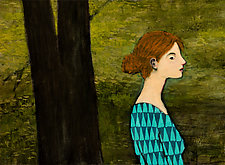 In the Woods by Brian Kershisnik (Giclee Print)