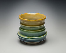Landscape Yunomi 5 by Carol Green (Ceramic Drinkware)
