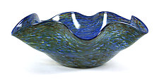 Floppy Bowl by Thomas Kelly (Art Glass Bowl)