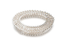 Slinky Bracelet by Patricia Madeja (Silver Bracelet)