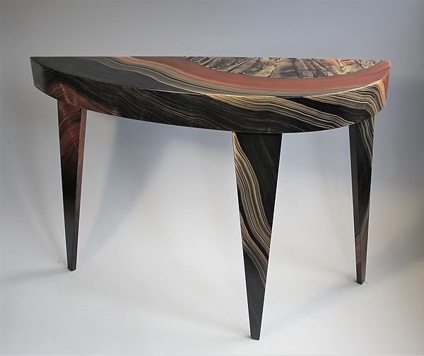 River Tiger French Curve Console