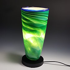 Dreamscape Uplight by Mark Rosenbaum (Art Glass Table Lamp)