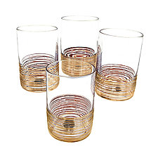 Concentric Tumblers by Corey Silverman (Art Glass Drinkware)